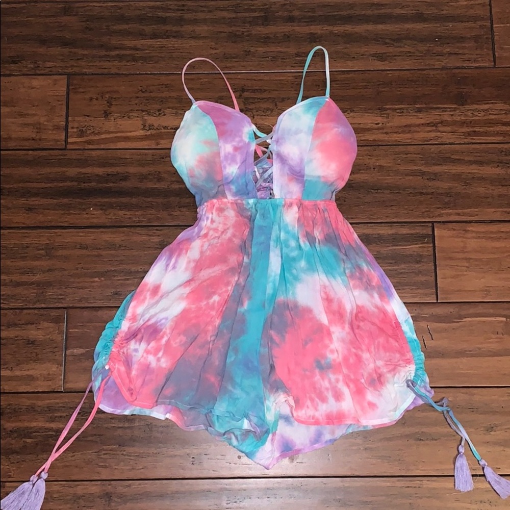 PepperMayo Tye Due Romper